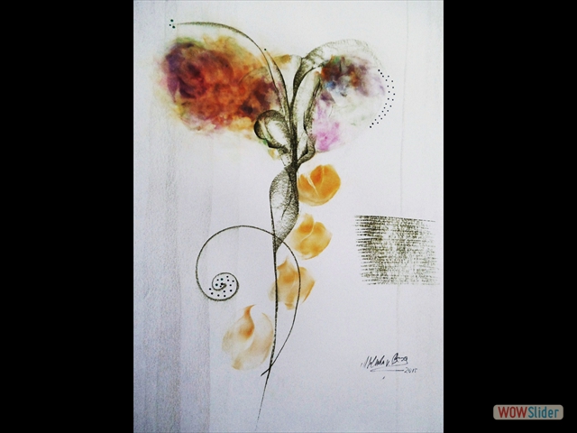 SURREALISM-2, Pastel-Charcoal, Paper 70x50, 2015