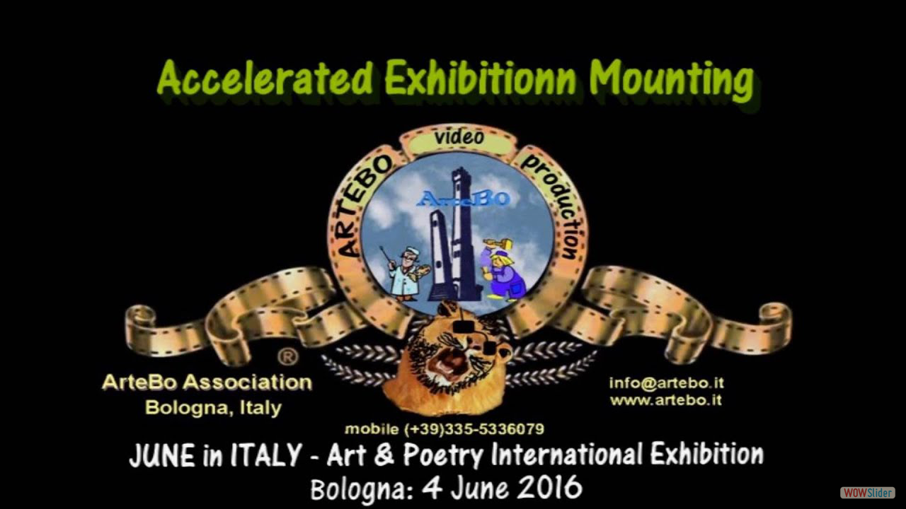 JUNE in ITALY 2016 - Mounting Exhibition